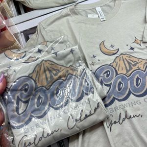Women’s coors tees NWT